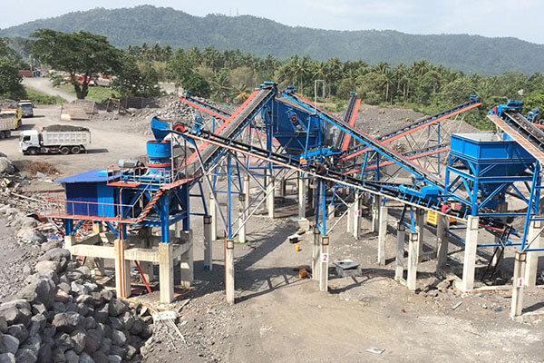 Volcanic Rock Crushing&Screening Plant in Philippines