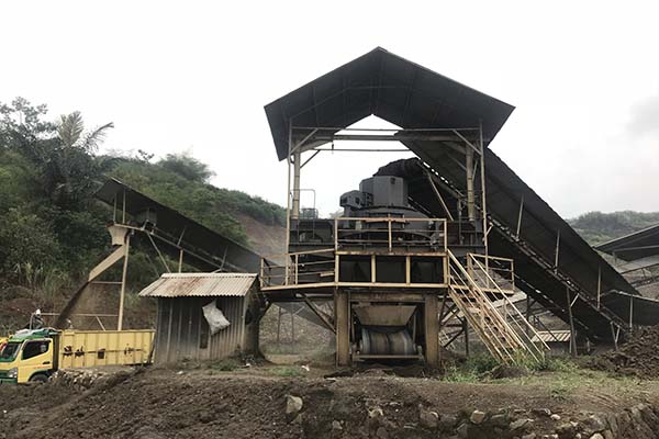 Hard Stone Crushing&Screening Plant in Indonesia