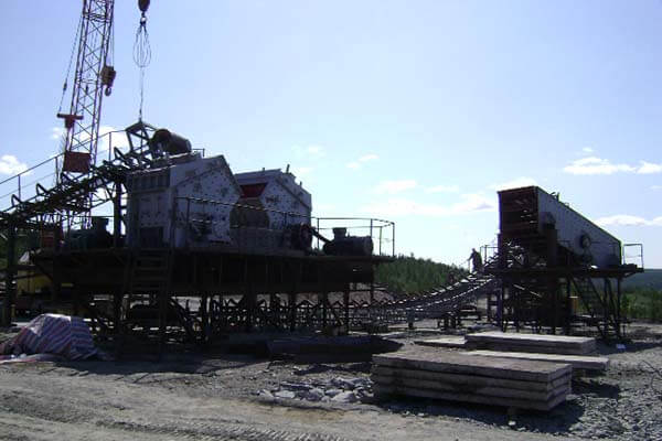 Limestone Crushing&Screening Plant in Russia