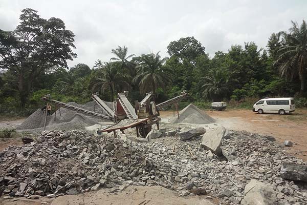 Granite Crushing&Screening Plant in Nigeria