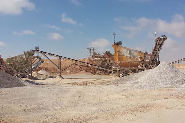 Limestone Crushing&Screening Plant in Saudi Arabia